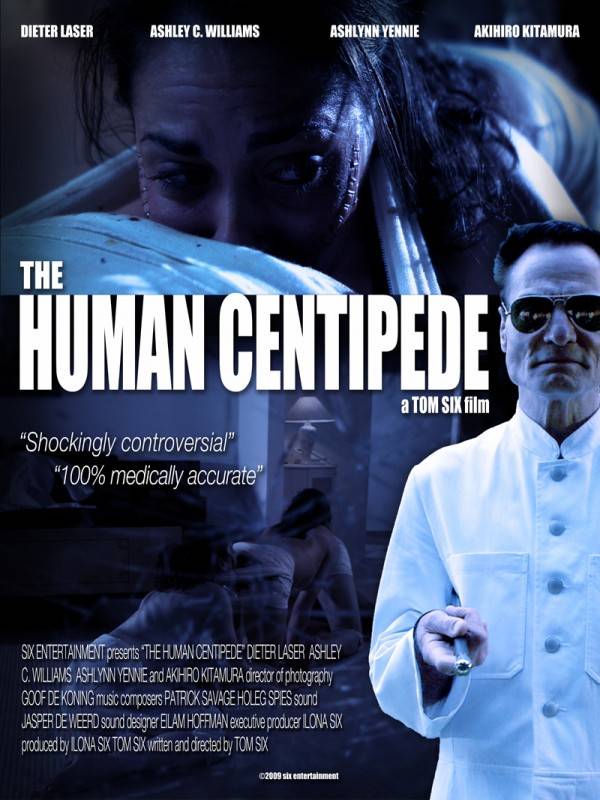 Human Centipede beste film op Screamfest