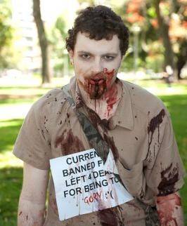 Australië - Zombies protest