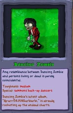 Michael Jackson - Plants vs. Zombies