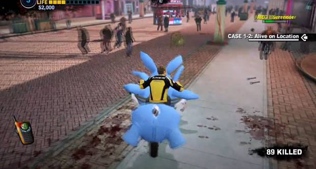 dead rising 2-blauwe beer bike