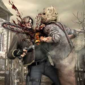 Screenshot uit Resident Evil 4