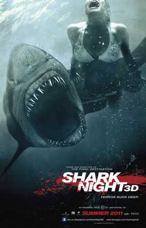 Shark Night 3D poster