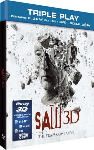 SAW 3D Blu-ray + DVD