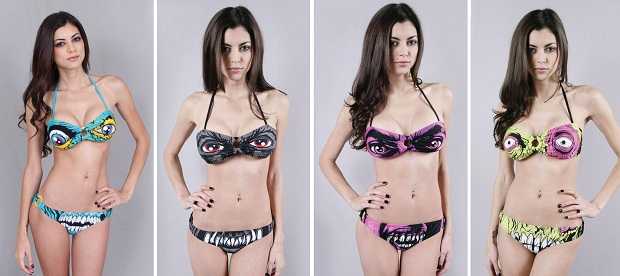 Zombie Bikini's - Pale Horse Design