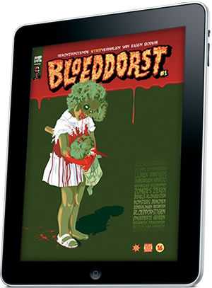 horrorcomics bloeddorst ipad