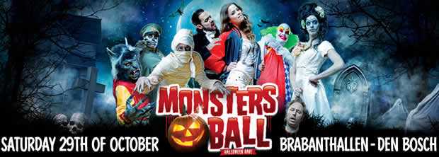 Halloween monsters ball den bosch