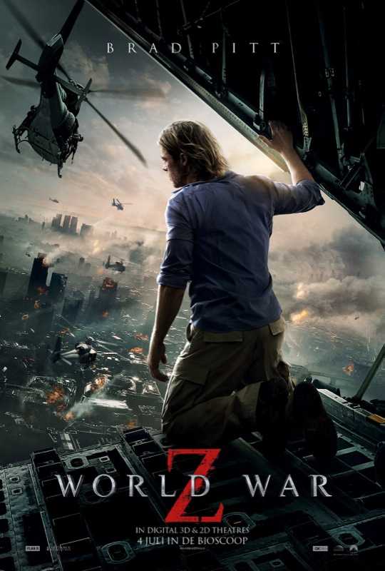 World War Z 3D Brad Pitt