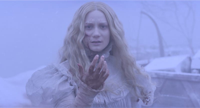 Mia Wasikowska in crimson peak