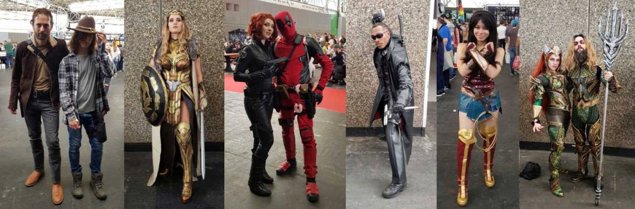 Geweldige cosplay tijdens de Comic Con