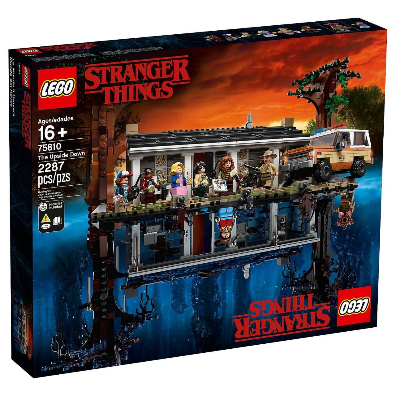 Lego Stranger Things - Complete Upside Down set