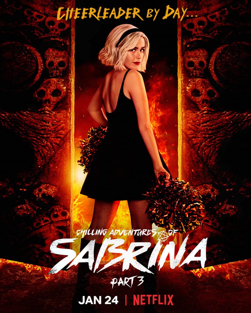 Cheerleader by day - Chilling Adventures of Sabrina: Part 3