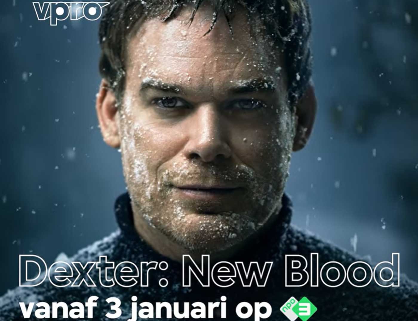 Dexter: New Blood vanaf 3 januari op NPO3