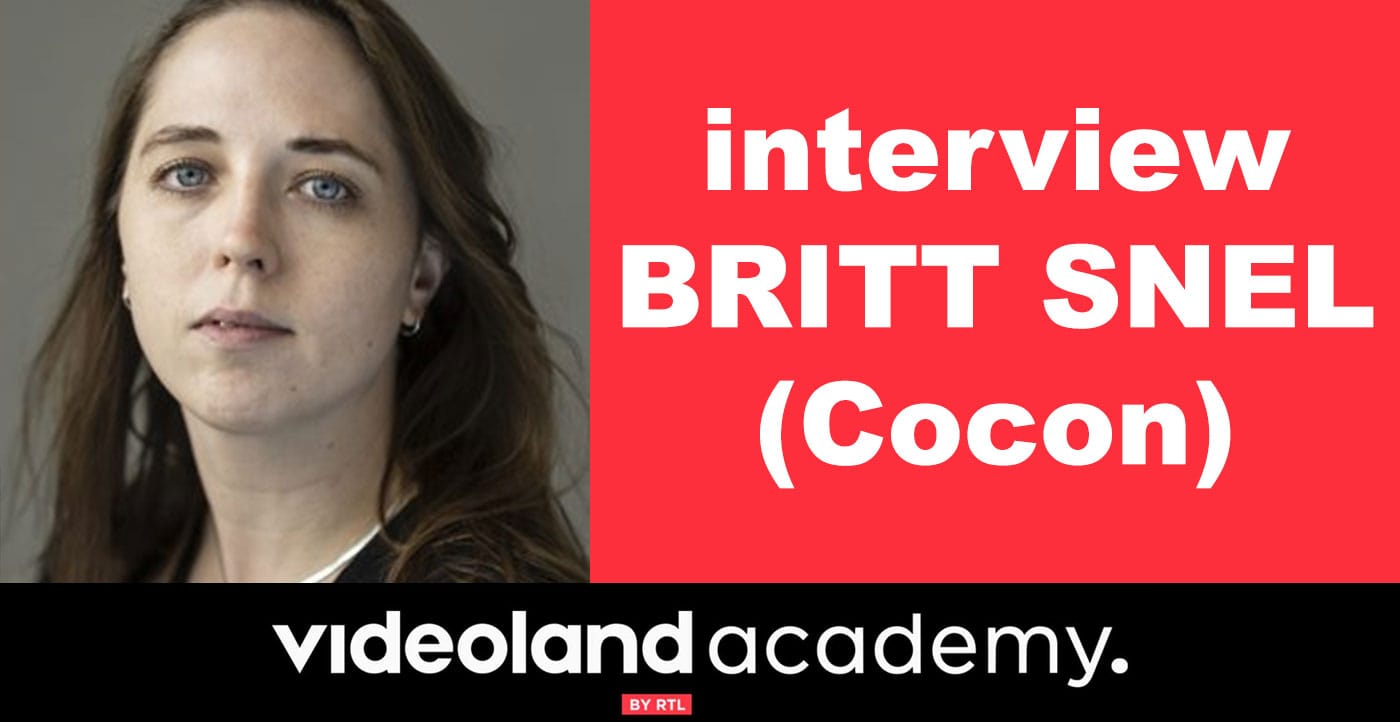 Scenarist Britt Snel van Cocon (Videoland Academy)