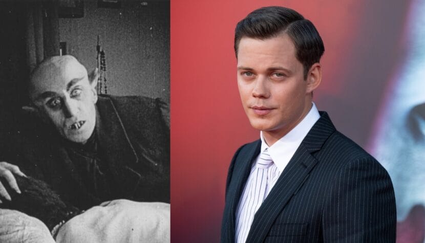 Bill Skarsgard heeft de hoofdrol in Robert Egger's Nosferatu-remake