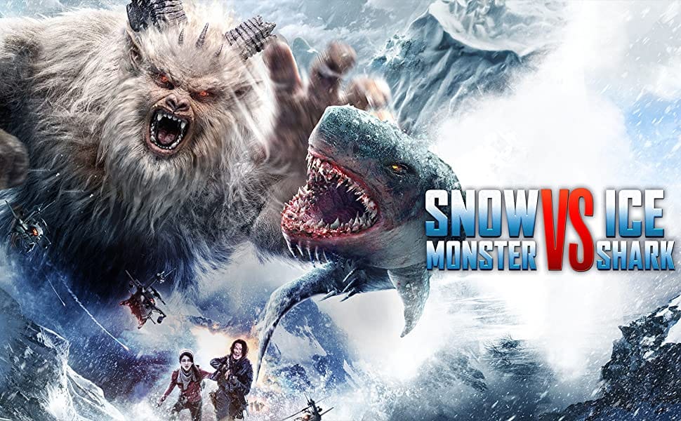 Snow Monster vs. Ice Shark - mega monster movie!