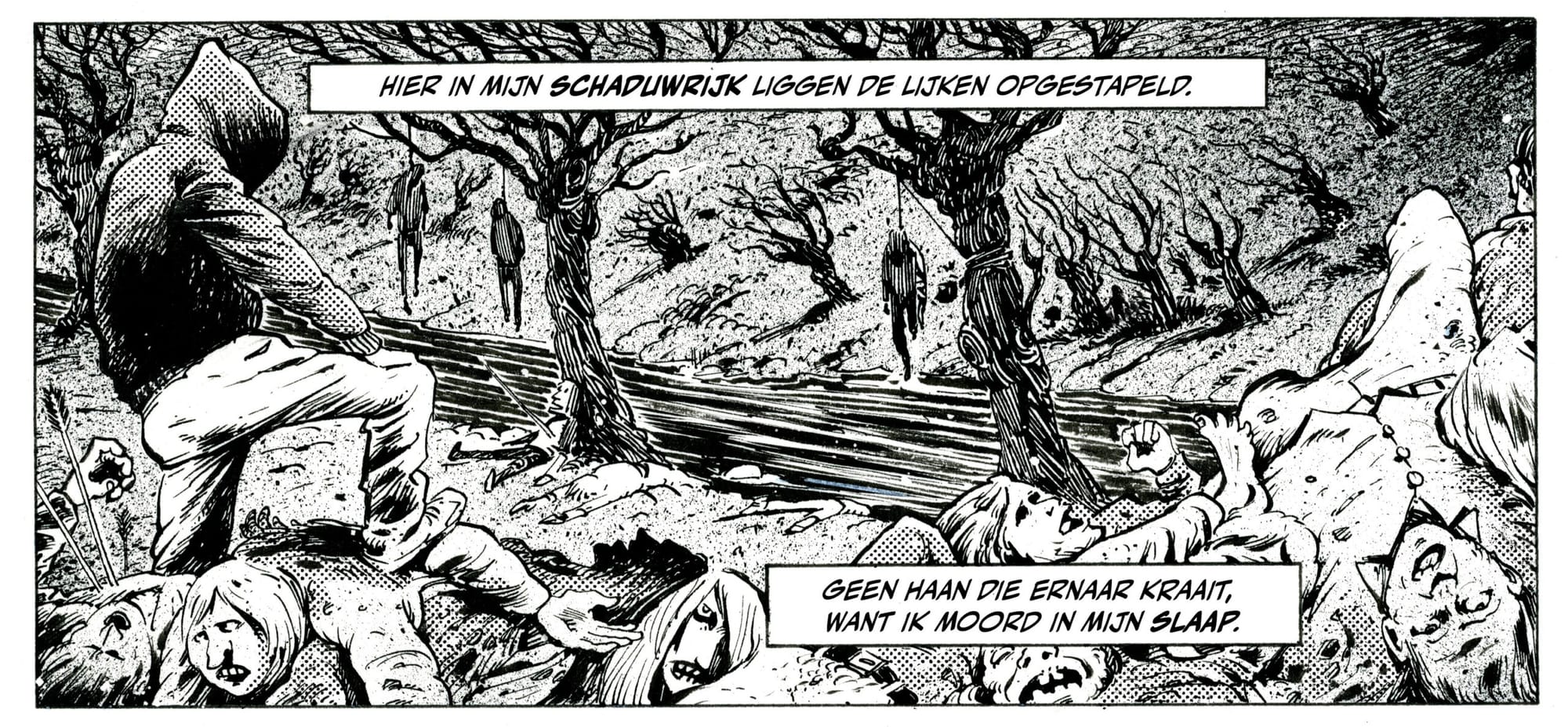 Afbeelding uit stripboek Bloeddorst #2