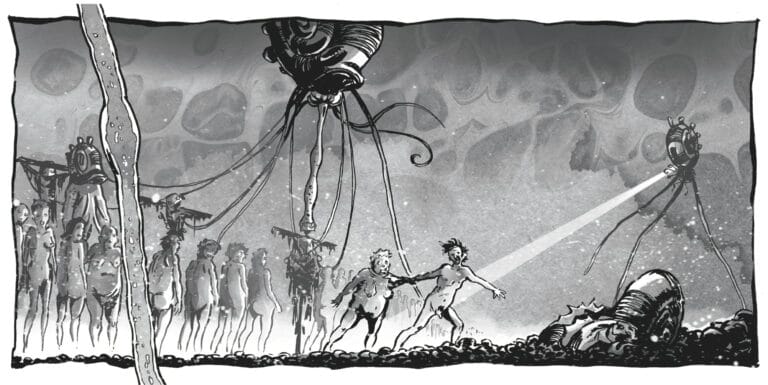 Afbeelding uit stripboek Bloeddorst #2