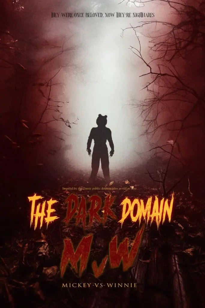 Een afbeelding van de poster van The Dark Domain Mickey vs. Winnie