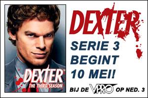 Dexter 3 vanaf 10 mei dagelijks bij VPRO