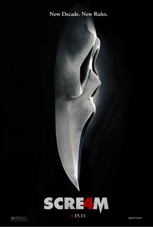 Messcherpe Ghostface Poster - Scream 4