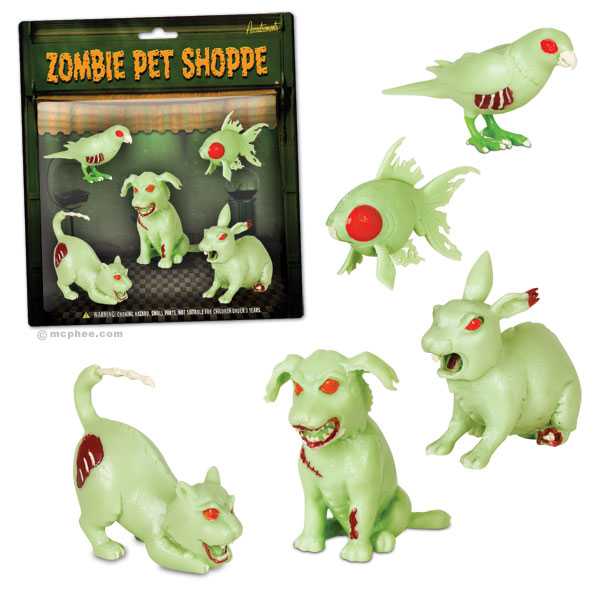 Zombies voor kinderen? 3D animatiefilm Zombie Pet Shop