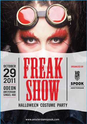 Amsterdam Halloween Freakshow line-up