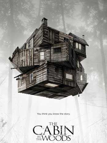 Cabin in the Woods trailer en poster