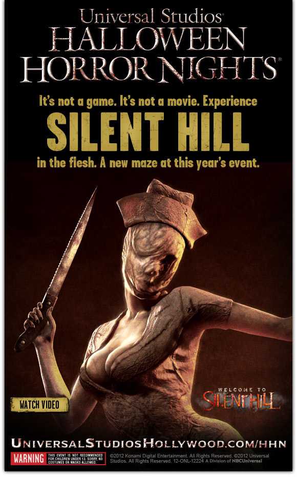 Silent Hill komt naar de Universal Halloween Horror Nights