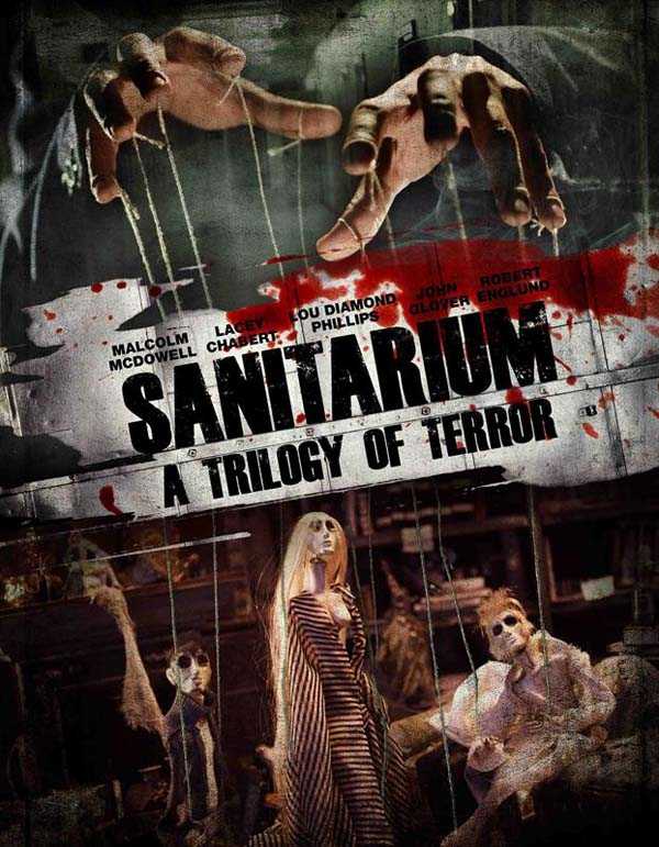 Poster en trailer Sanitarium "a trilogy of terror"