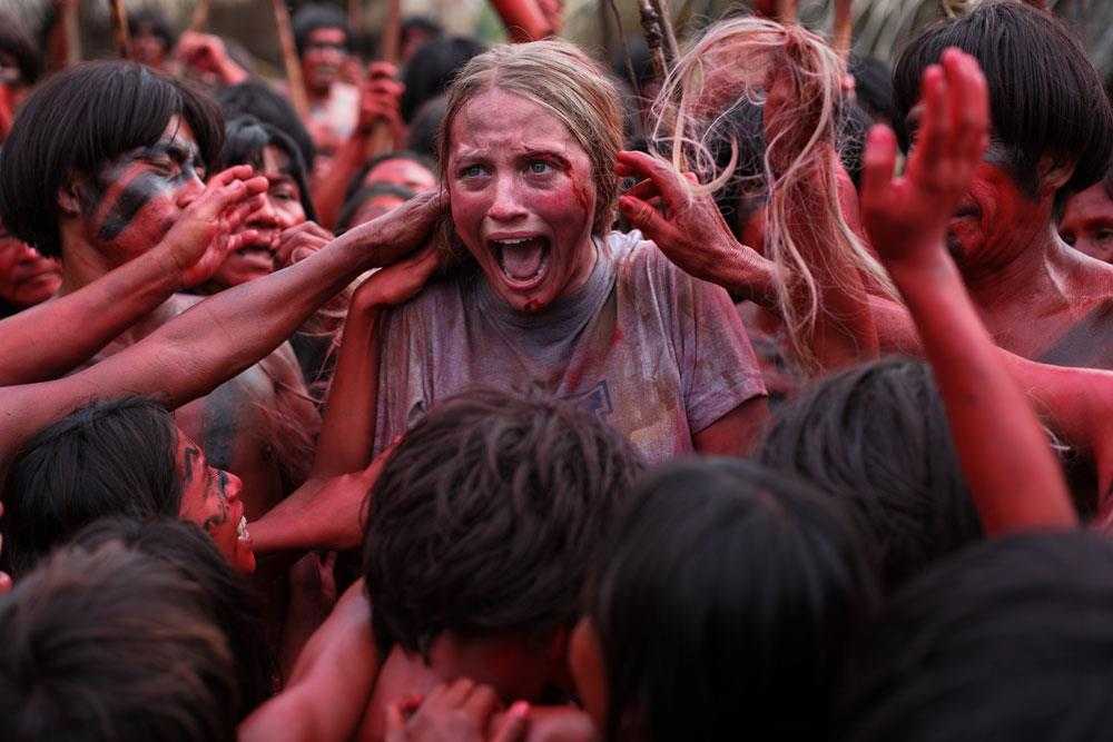 Voedertijd voor kannibalen: Eerste foto The Green Inferno