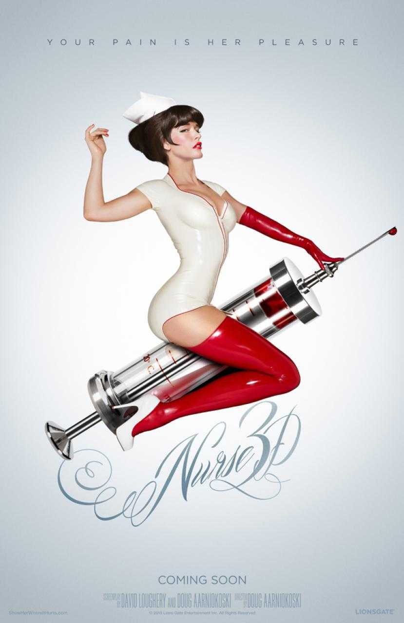 Nieuwe trailer en poster voor hete horror Nurse 3D