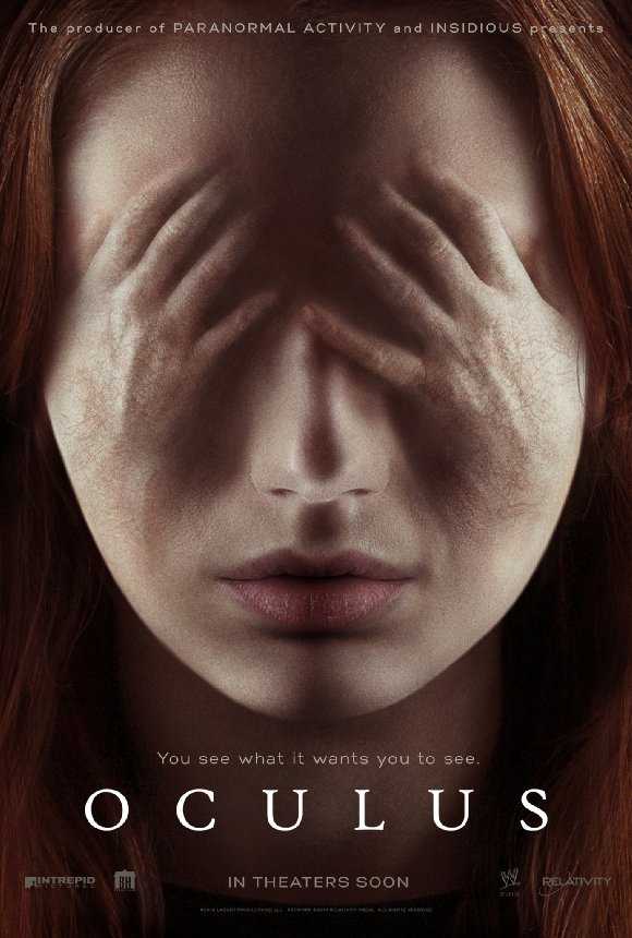 Creepy poster en trailer Oculus