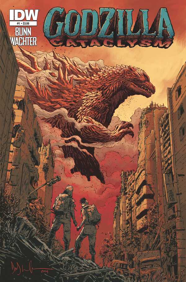 Godzilla terroriseert verder in comic Godzilla: Cataclysm