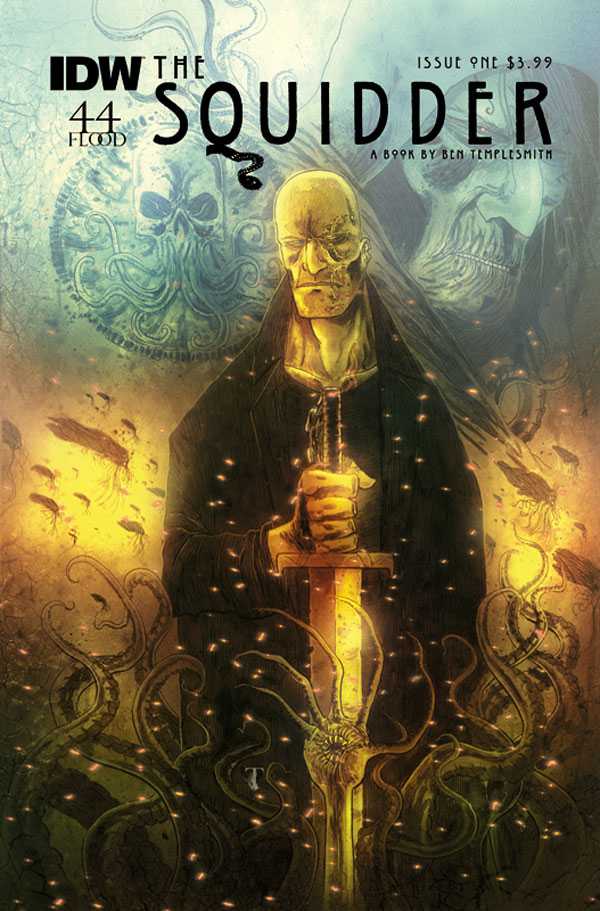 Nieuwe Lovecraftiaanse horror van Ben Templesmith: The Squidder