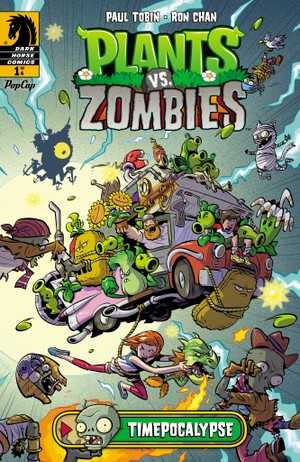 Plants vs Zombies reizen door de tijd in nieuwe comic