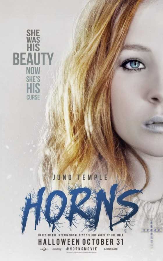 Nieuwe poster Horns zonder Daniel Radcliffe