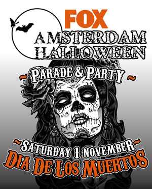 FOX Amsterdam Halloween viert Dia de los Muertos