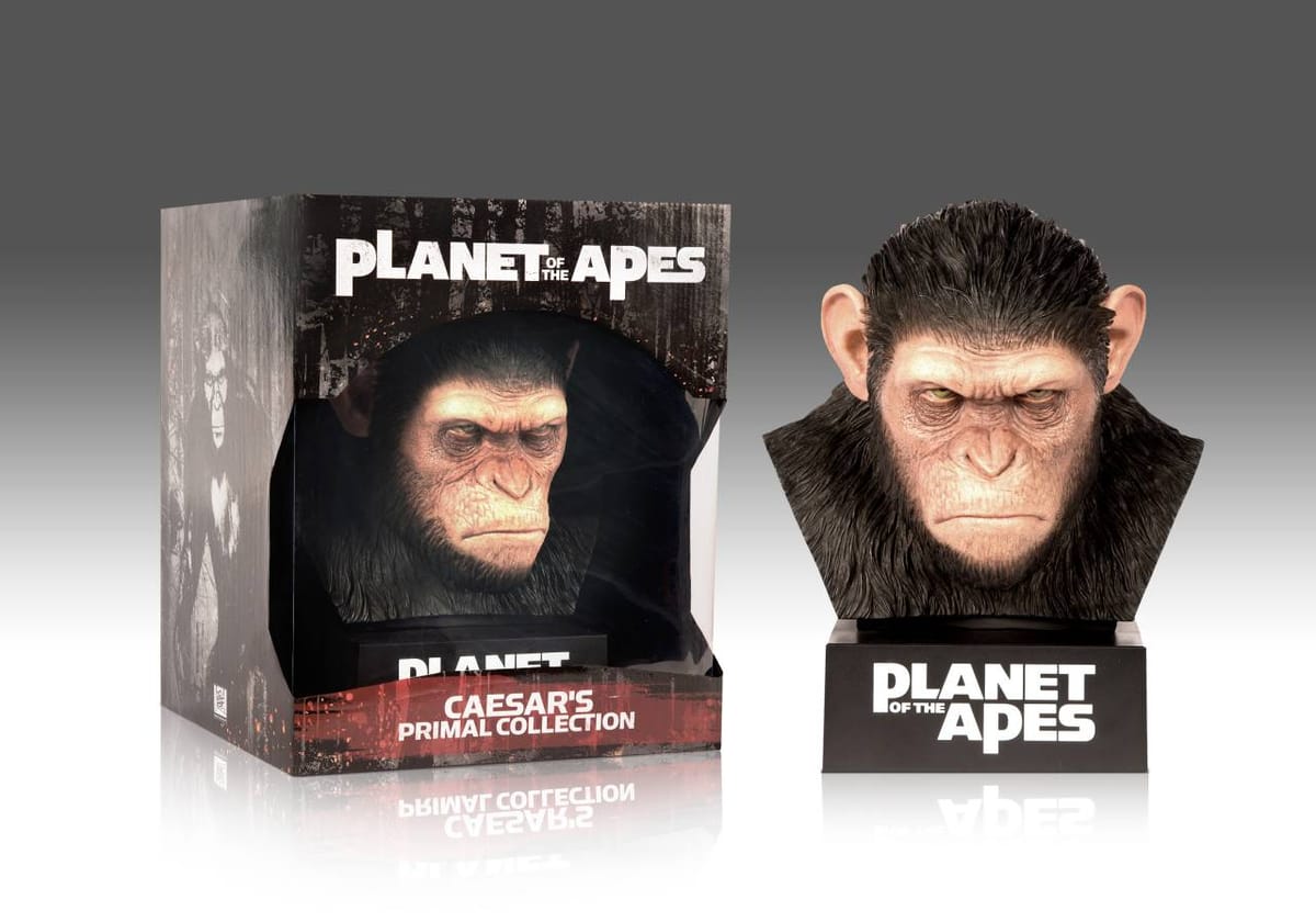 Caesar’s Primal Collection: Planet of the Apes in luxe cadeauverpakking!