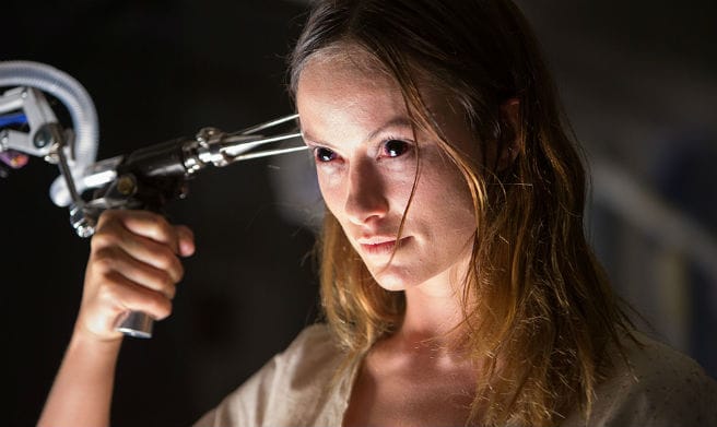 Olivia Wilde op poster van scifi/horror The Lazarus Effect