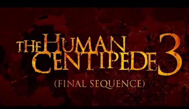 Trailer: The Human Centipede 3 bestaat uit 500 man