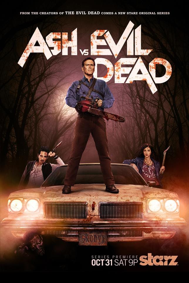 Bruce Campbell is dé man in trailer Ash vs. Evil Dead