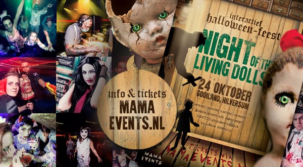 Interactief Halloweenfeest 'Night of the Living Dolls' Hilversum