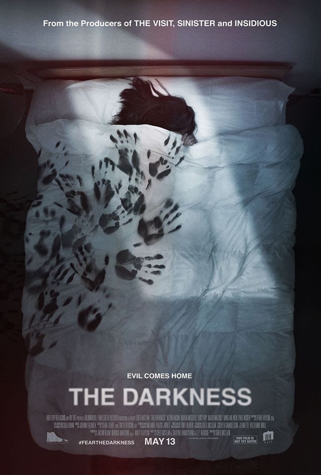 Vele handen in trailers voor 'The Darkness'