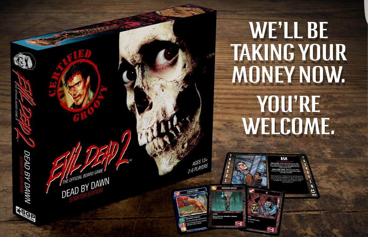 Evil Dead 2: Board Game behaalt Kickstarter-doel