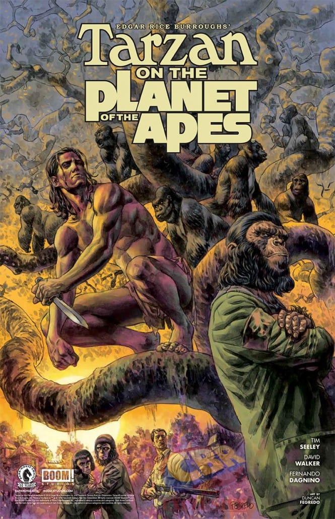 Comicrecensie; Tarzan on the Planet of the Apes #1