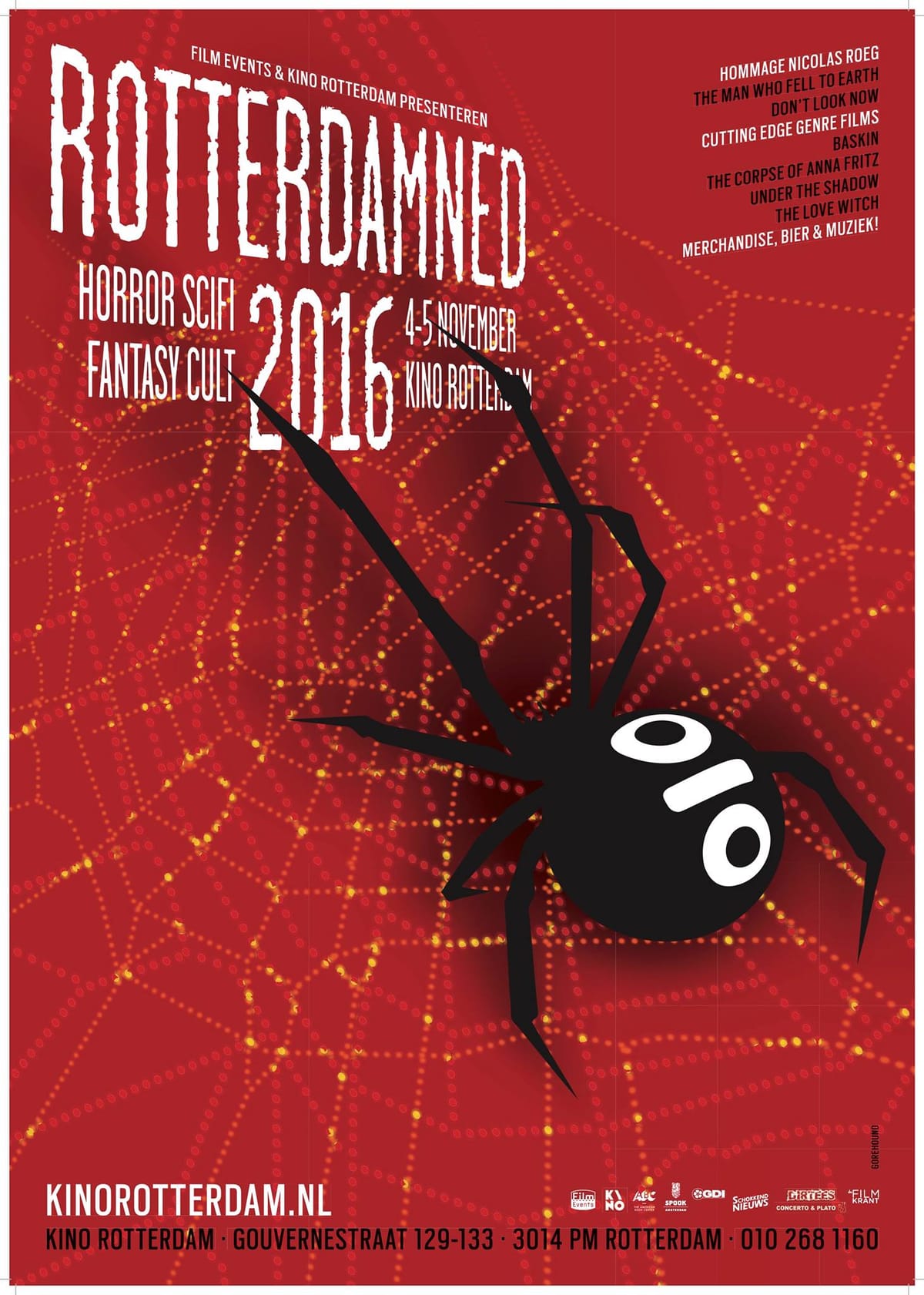 Rotterdamned 4 en 5 november 2016 KINO, Rotterdam