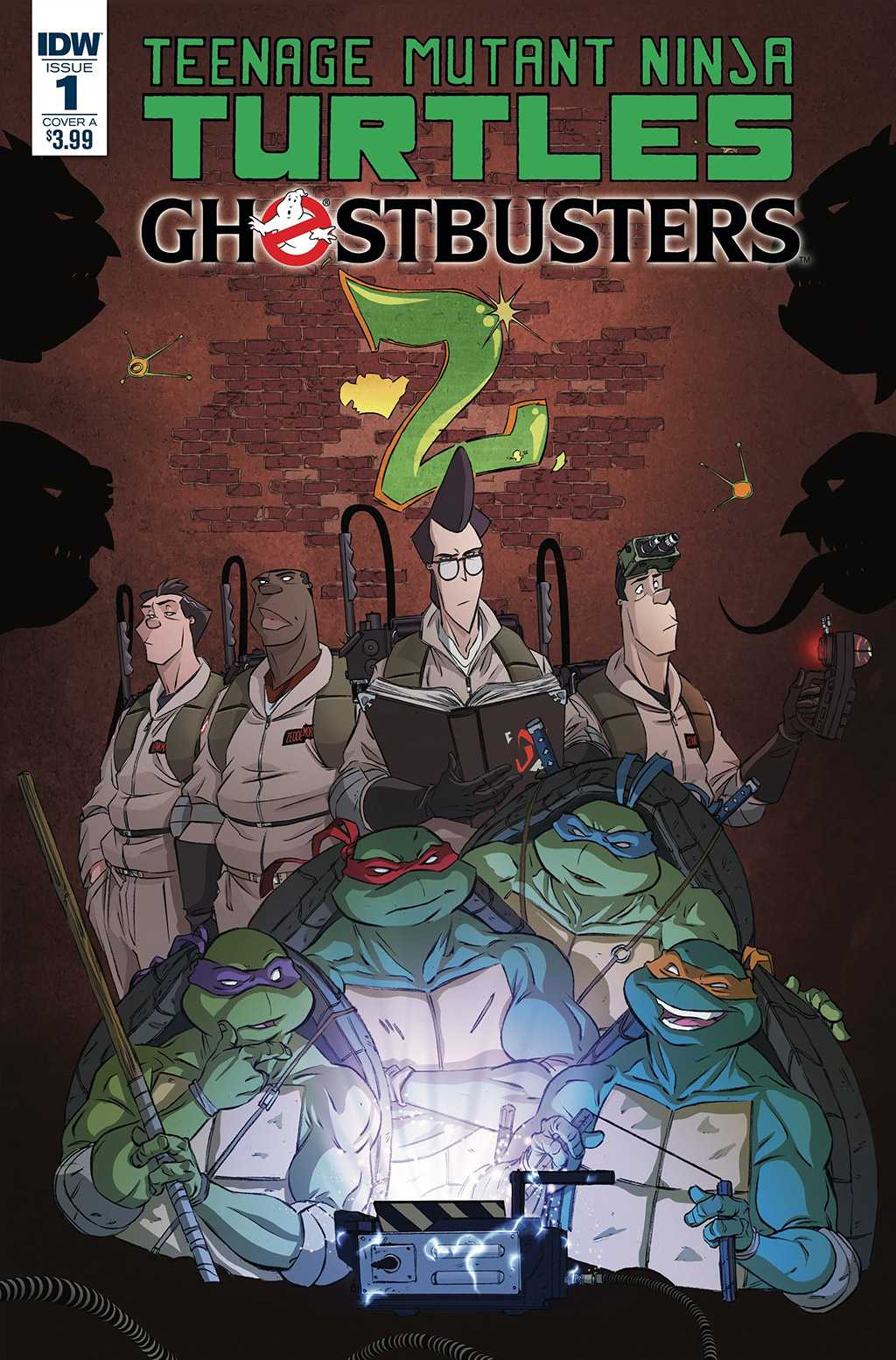 Ghostbusters & Teenage Mutant Ninja Turtles weer samen in comic