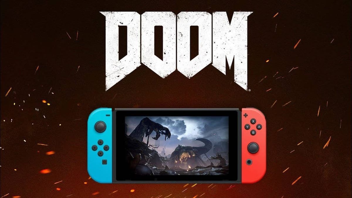 DOOM nu ook te spelen op Nintendo Switch