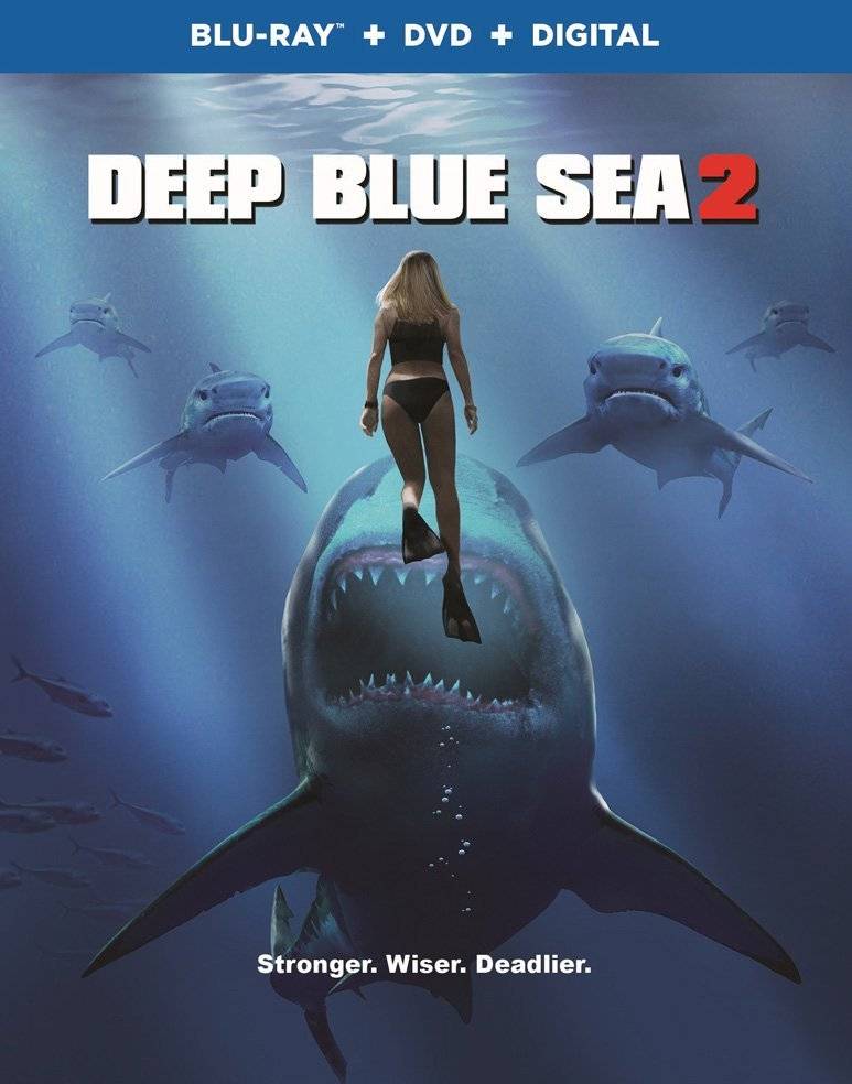 Genetisch gemanipuleerde haaien in Deep Blue Sea 2