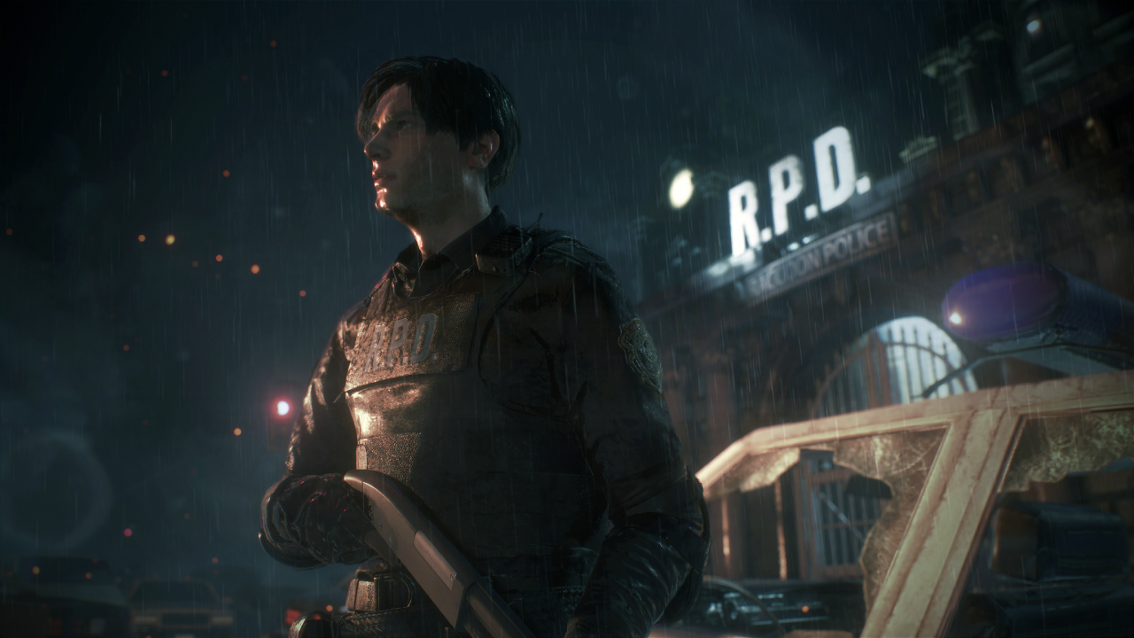 E3: Brute zombie-worsteling in Resident Evil 2 Remake trailer